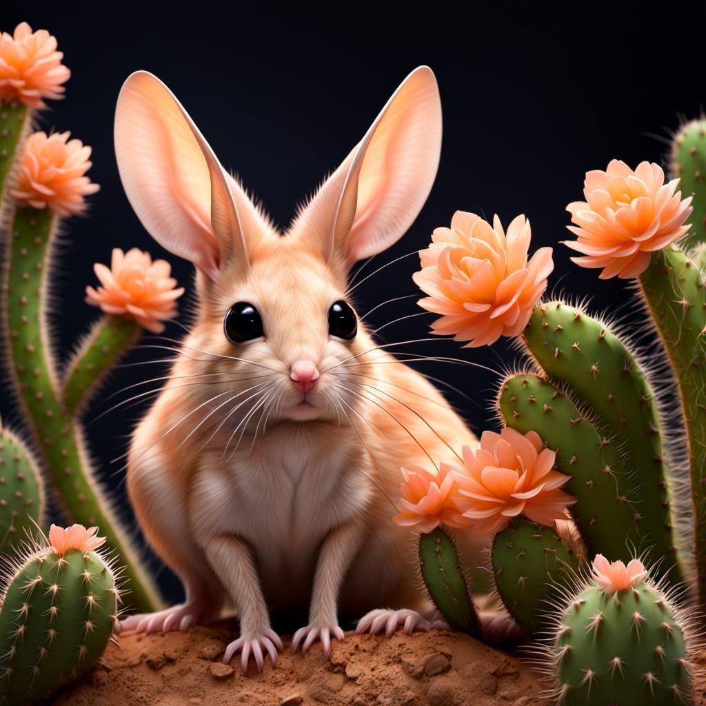 Fatty-Watty Long-Eared Gobi Jerboa