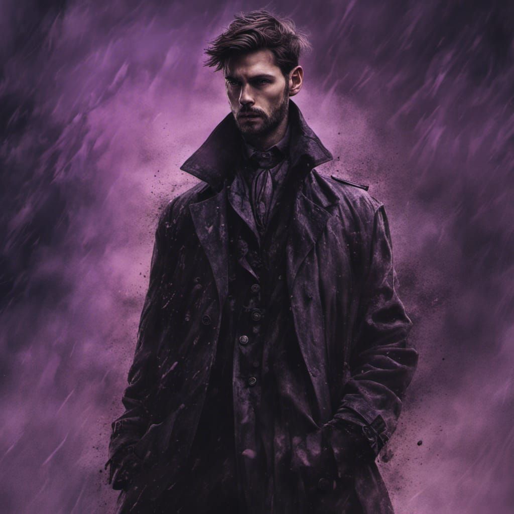 Void Lord in Long Coat: Fantasy Concept Art