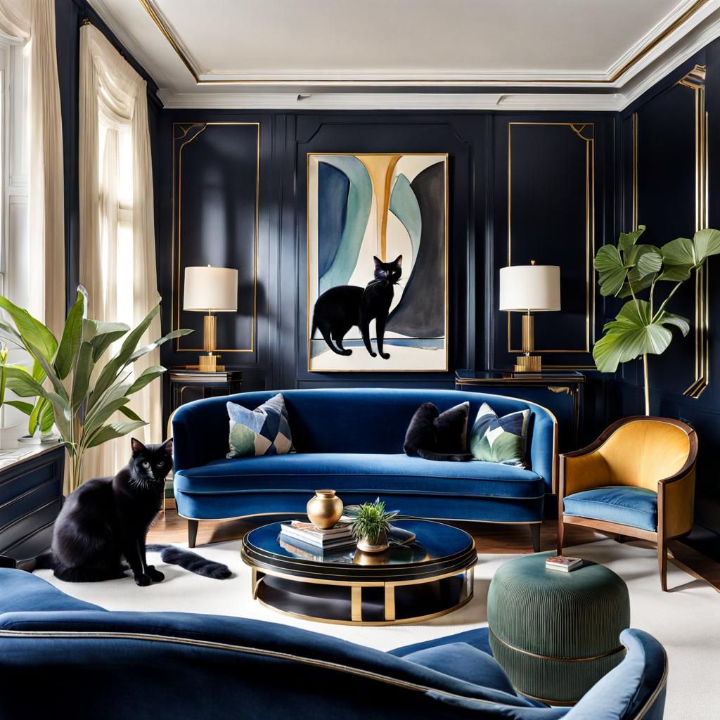 Art Deco style home