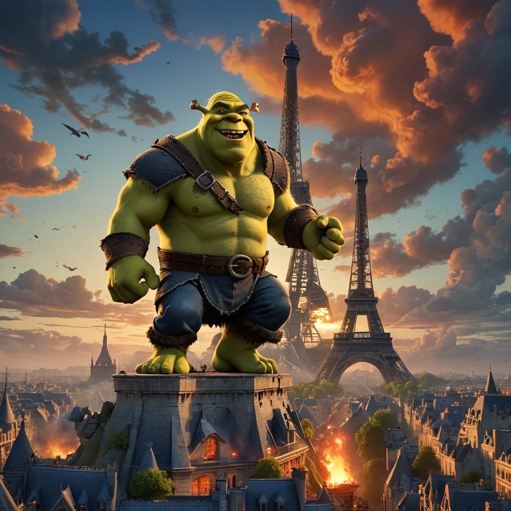 Ogre Terrorizes Paris in a Sunset of Fury