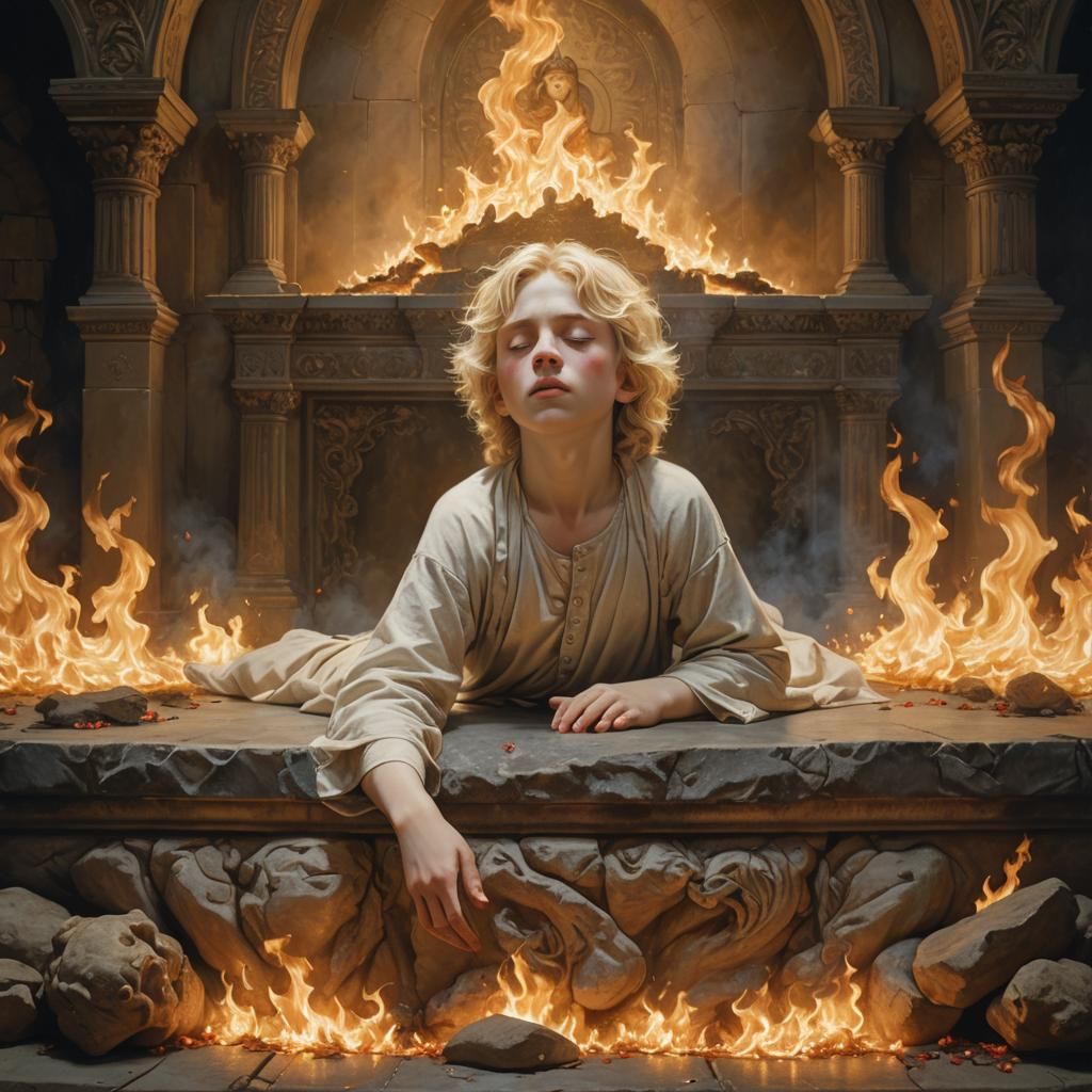 Angel on the Brink of Desecration