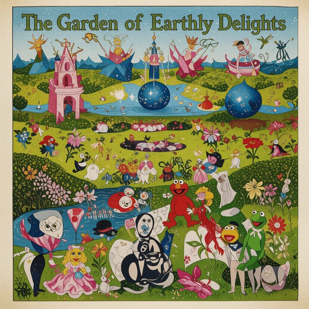 Muppet Characters in "The Garden of Earthly Delights"