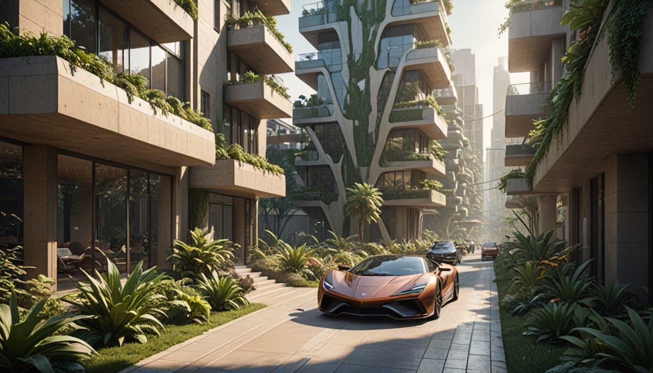 Sustainable Futurism in Eco-City Daily Life