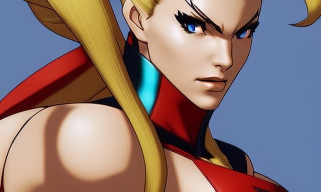 Cammy in Dark, Claudio Castellini-Inspired Portrait