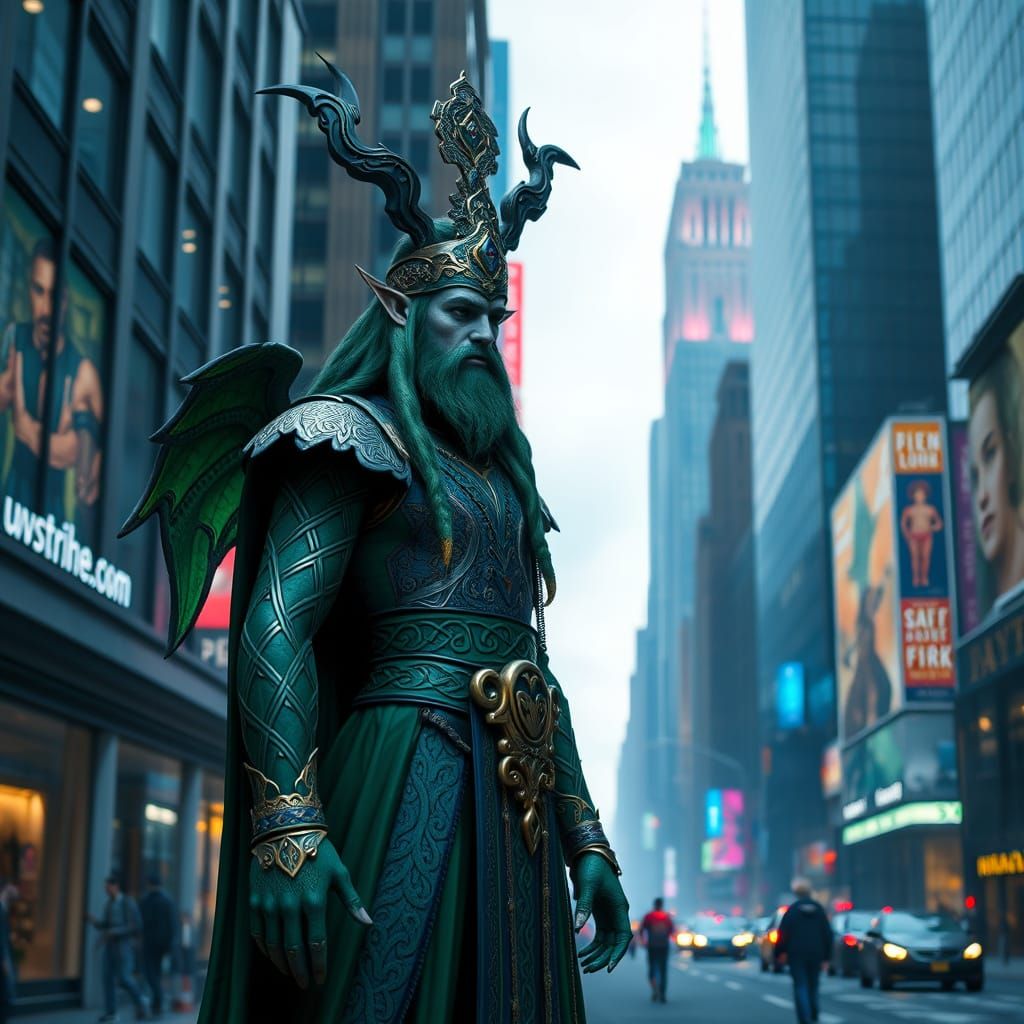 Celtic God in Modern New York