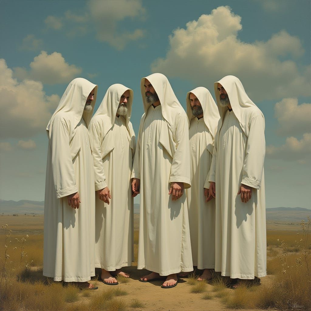 Martyrs in White Robes: A Romantic Vision