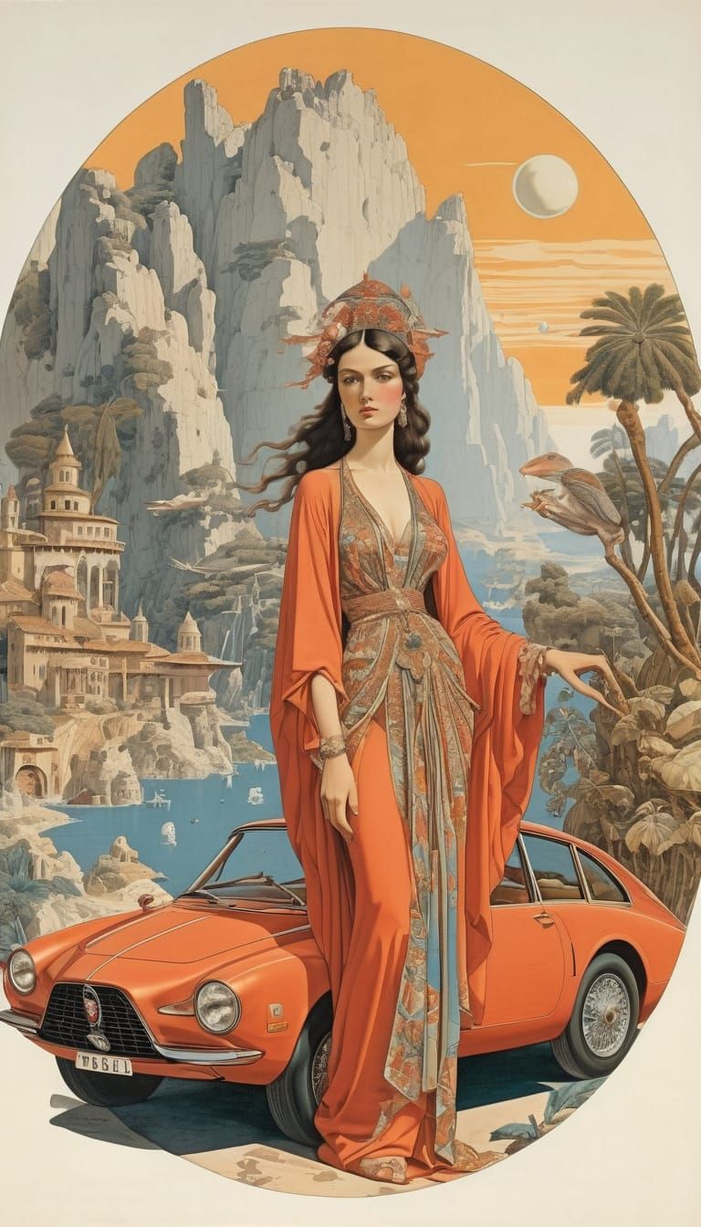 Fairy Scene in the Style of Richard Dadd