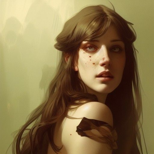 Ethereal Trans Woman in Moody Light