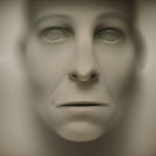 Trapped Figure in Gothic Sand Tomb