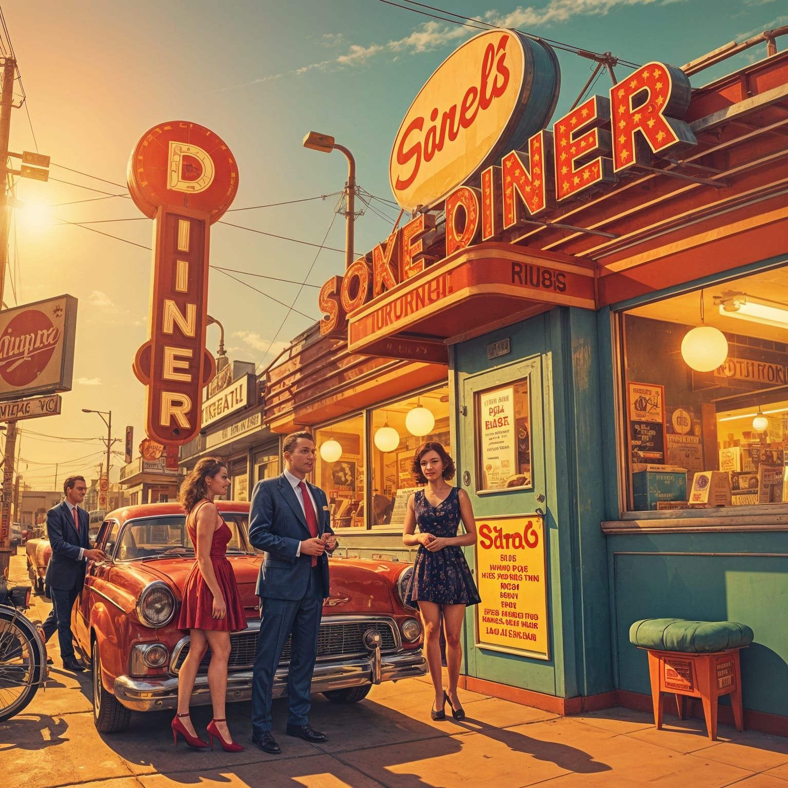 Retro Illustrations Collection