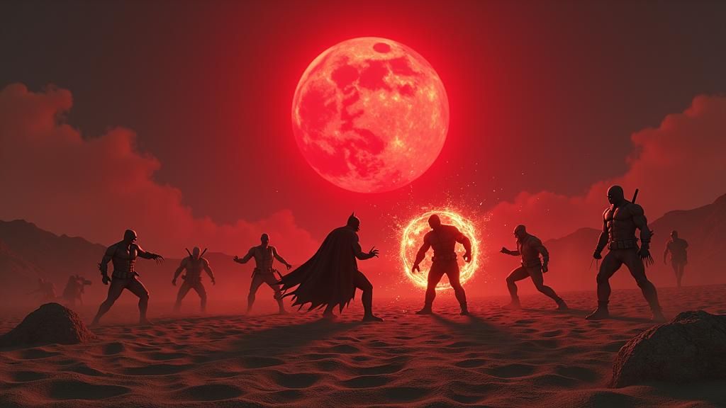 Surreal Post-Apocalyptic Duel in the Wasteland