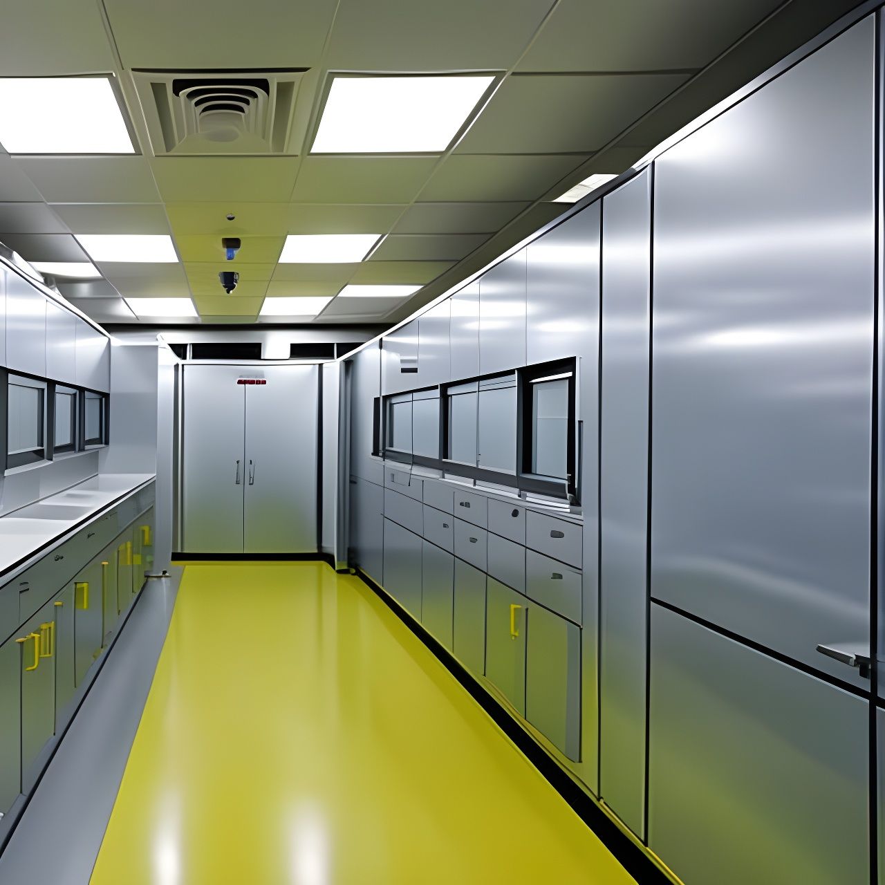 High-Tech Laboratory Equipment in a Modern Laboratory Settin...