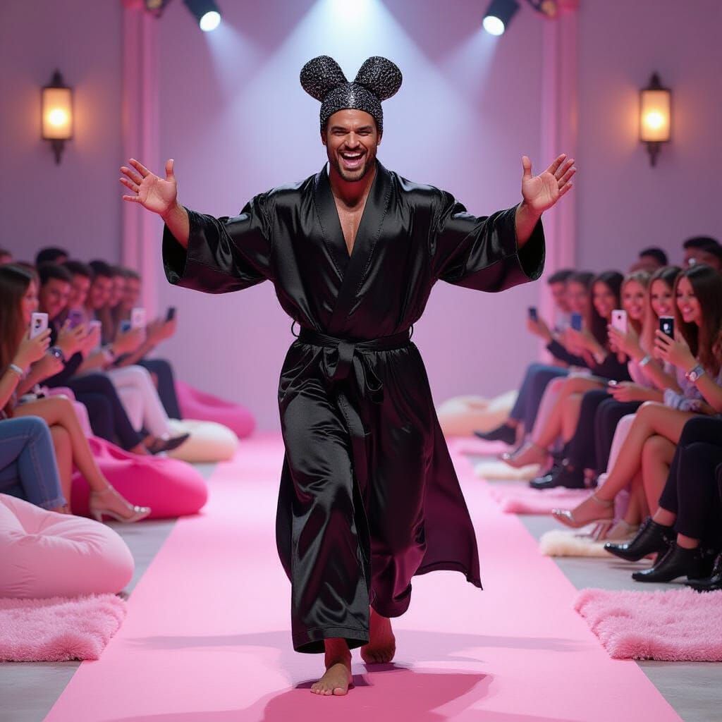 Venom Strikes a Pose on Sleepover Runway