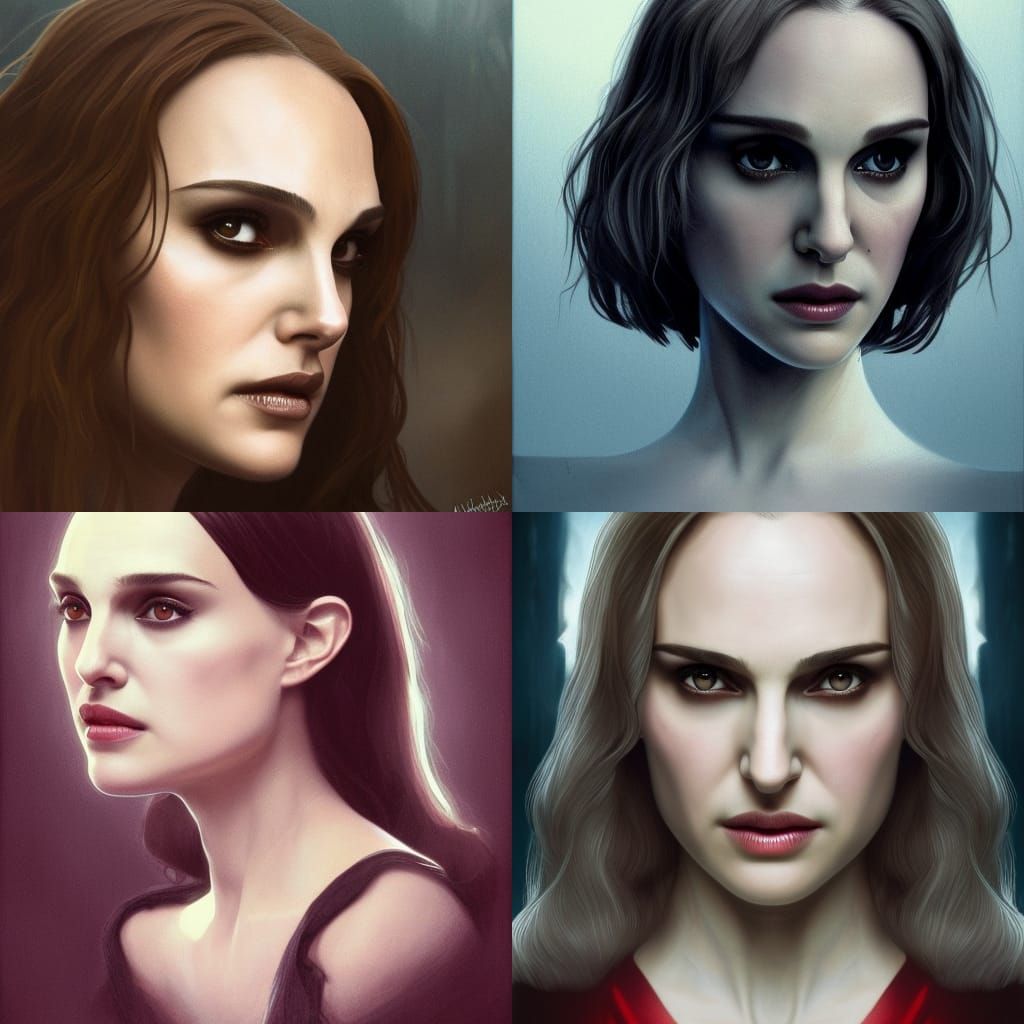 Ethereal Gothic Goddess in 8K Resolved Fantasy Art Style