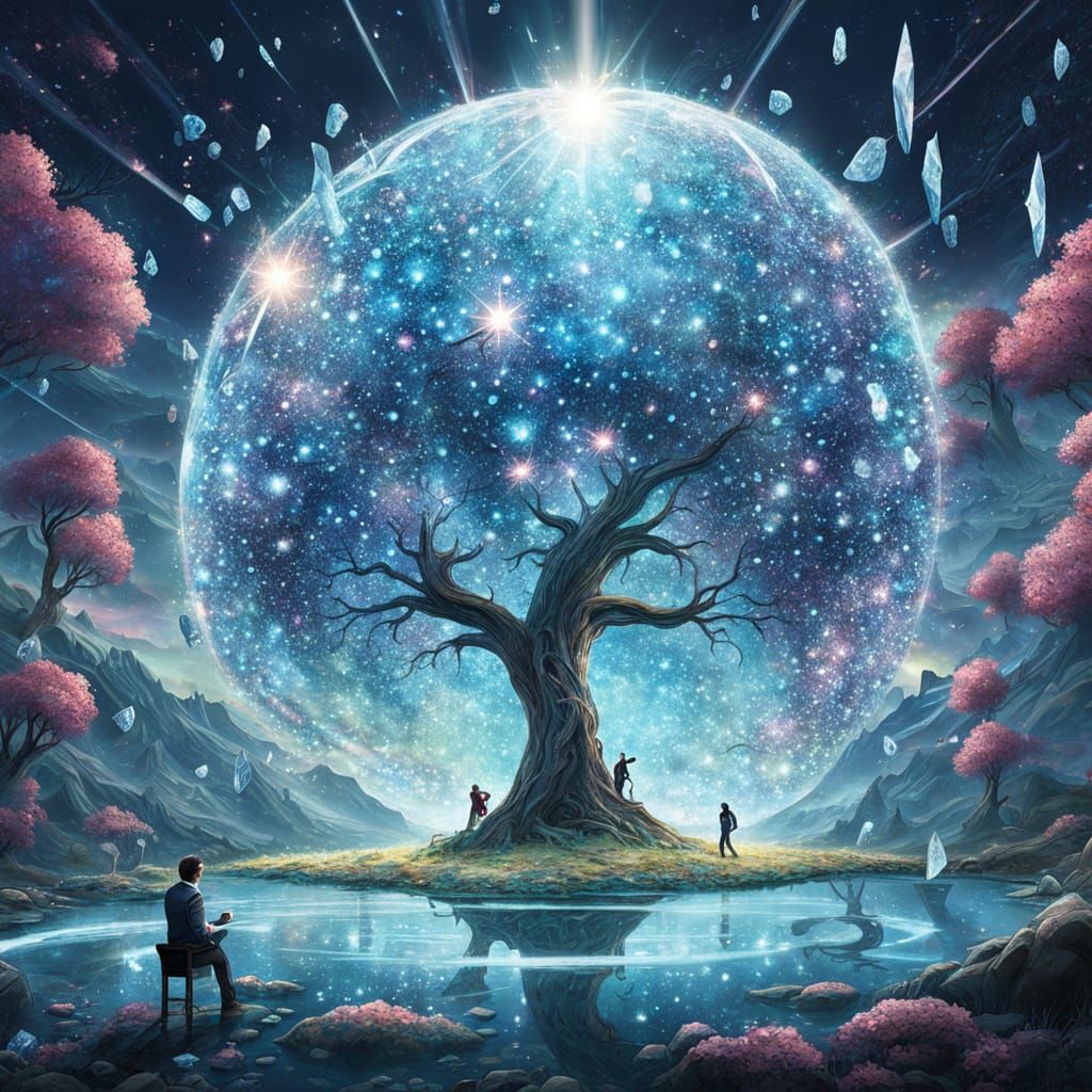 Illogical Sparkling Artwork: A Surreal Creation