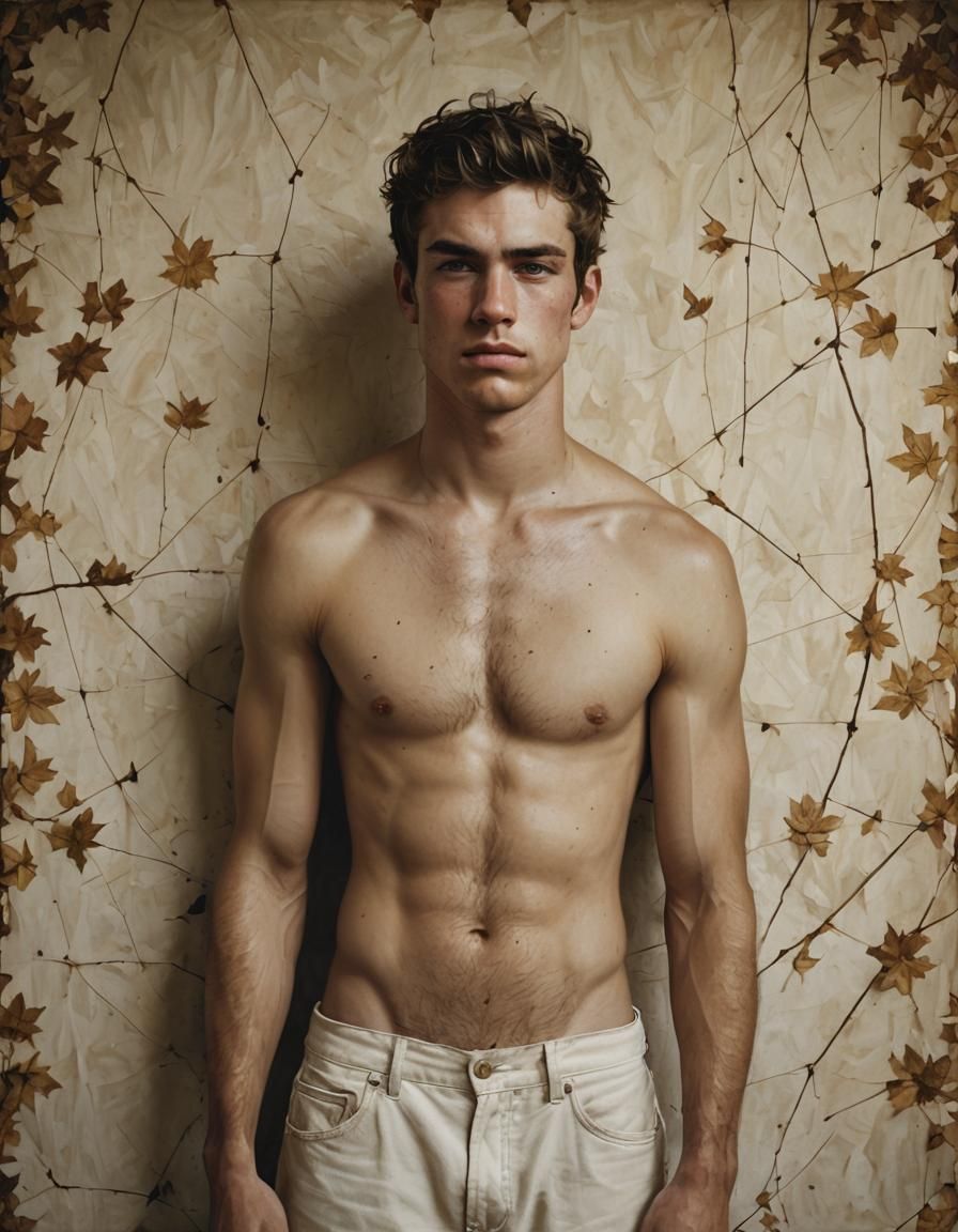 Serene Portrait of a Young Man