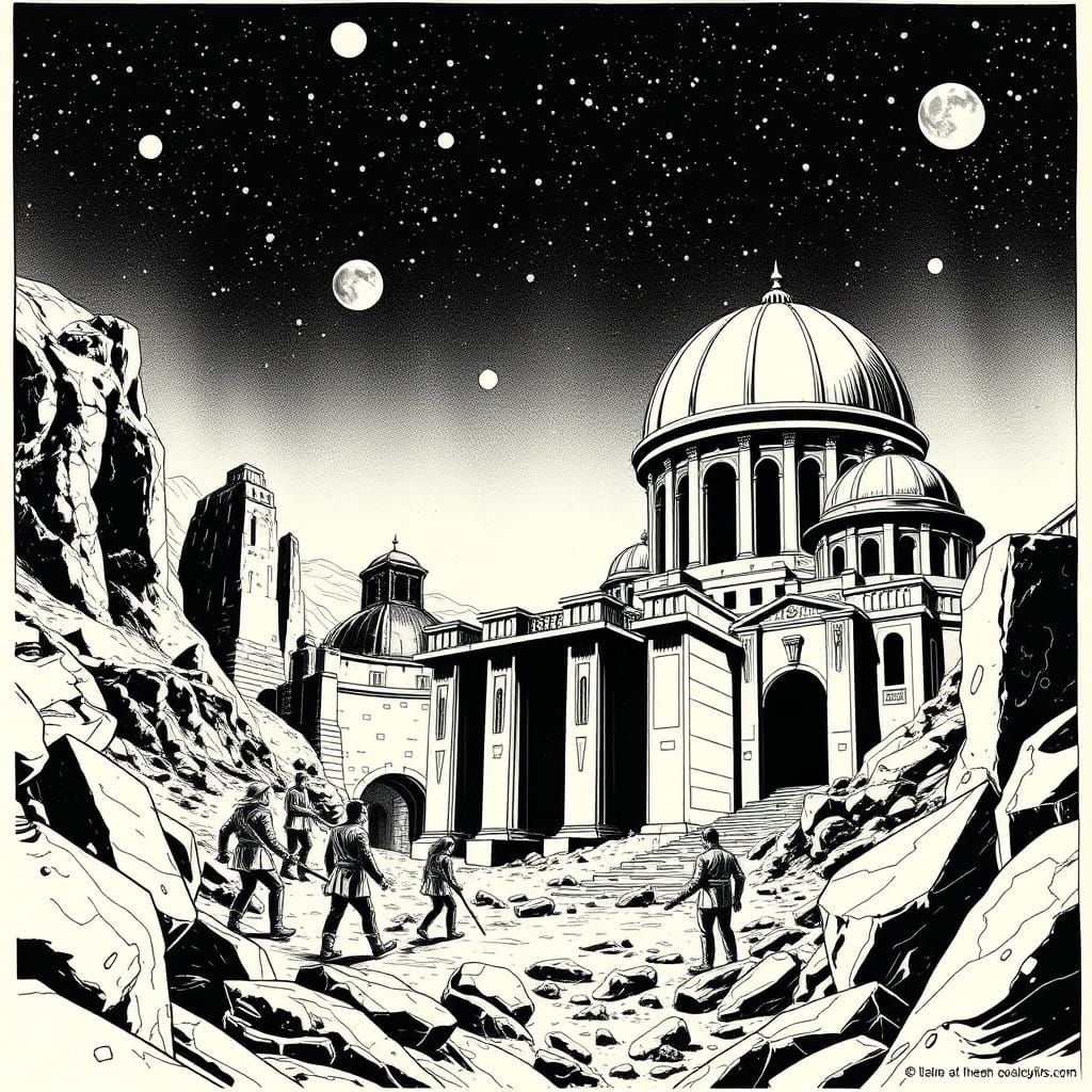 The Roman Empire Conquers Mars in a Realistic Steampunk Comi...