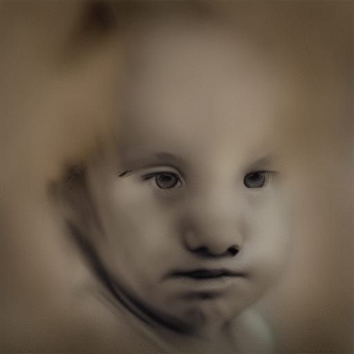 Peruvian Academic Portrait in Oil Painting Style