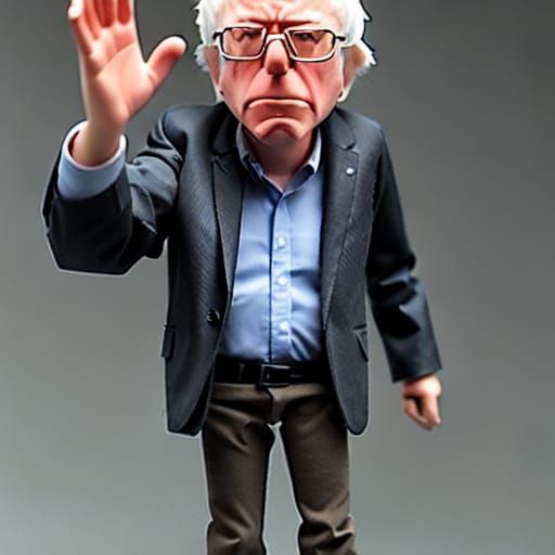 Epic Politician Action Figure in Hyperrealistic Detail