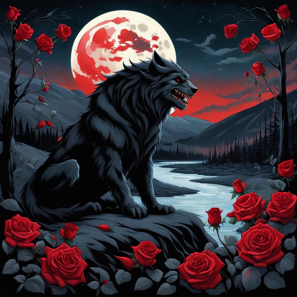 Beauty and the Beast by Moonlit River