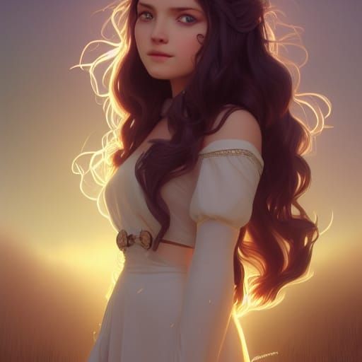 Regal Princess Radiant Amidst Twilight