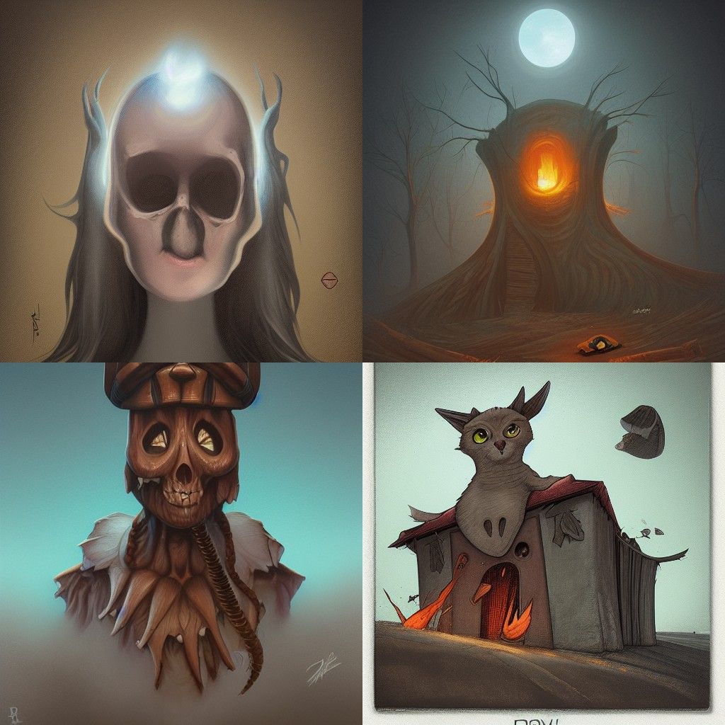 Abstract Landscape in 3D Rendered Digital Art