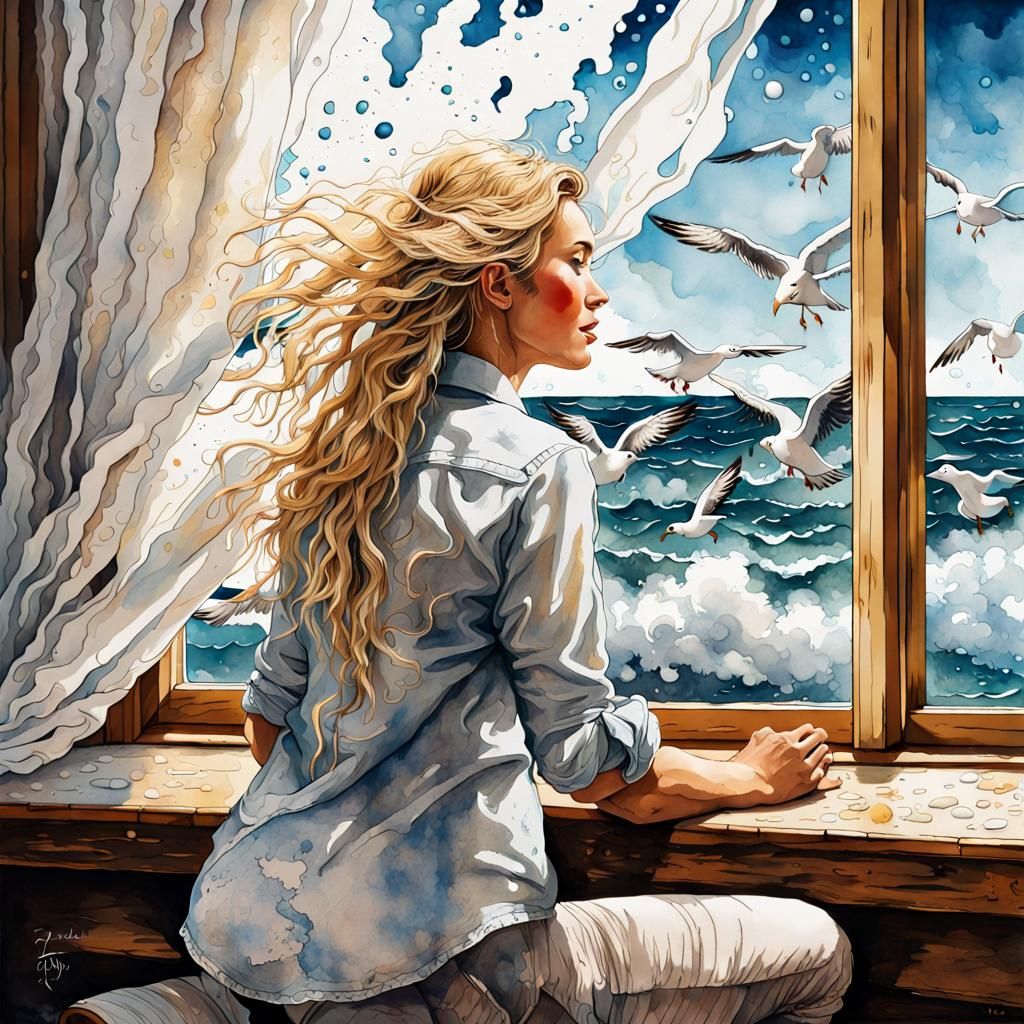 Intricately Detailed Ink Splatter Art