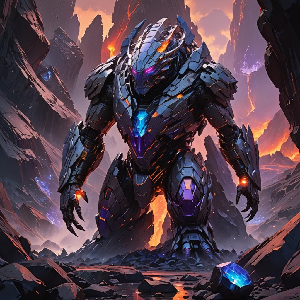 Sapphire-Crystalline Dynasore Amidst Lavas