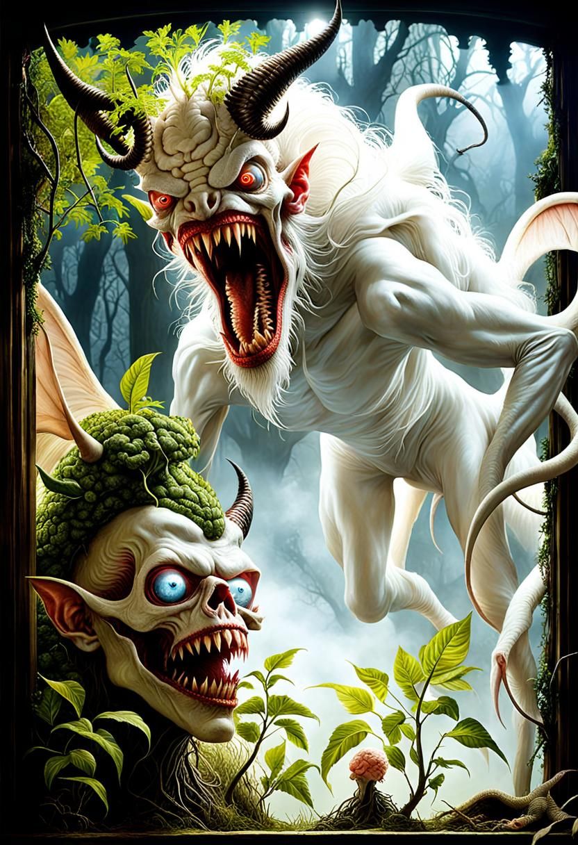 Ethereal Realm of Cryptid Wonders