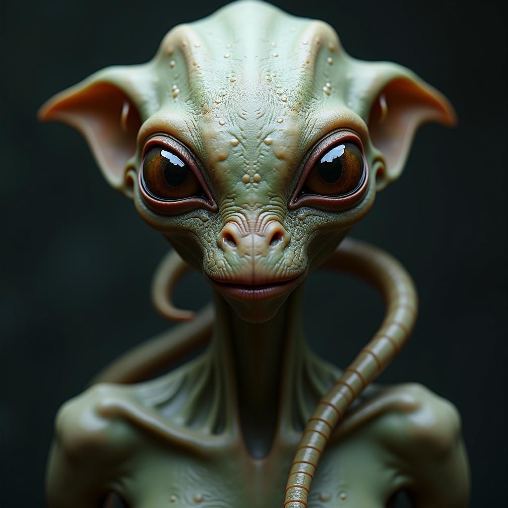 Photorealistic Portraits of Fascinating Aliens