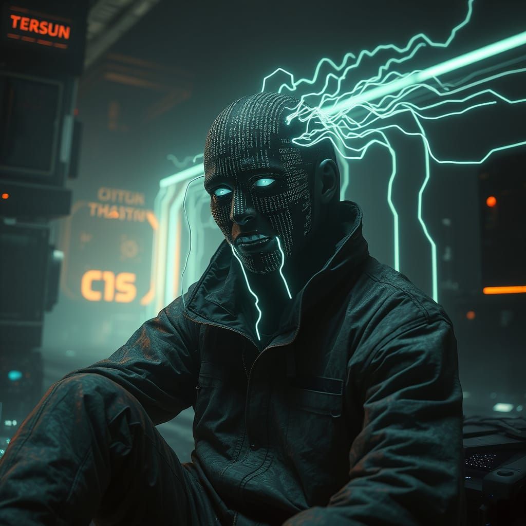 Cyberpunk Despair in a Digital Uprising