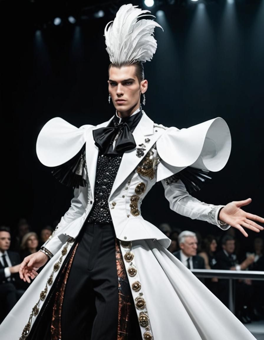 Orchestra Outfit in Extravagant Biopunk Style