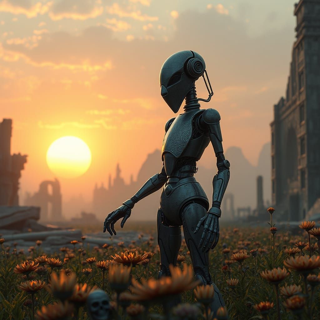 Dwemer Automaton in Forgotten City Ruins