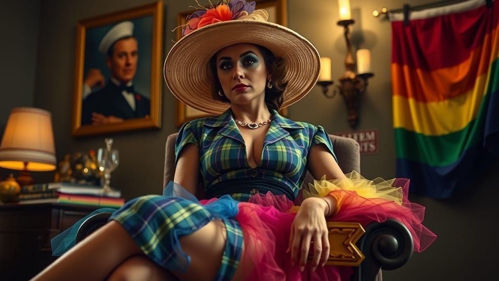 Casablanca close up, full body, Ingrid Bergman, sitting in a...