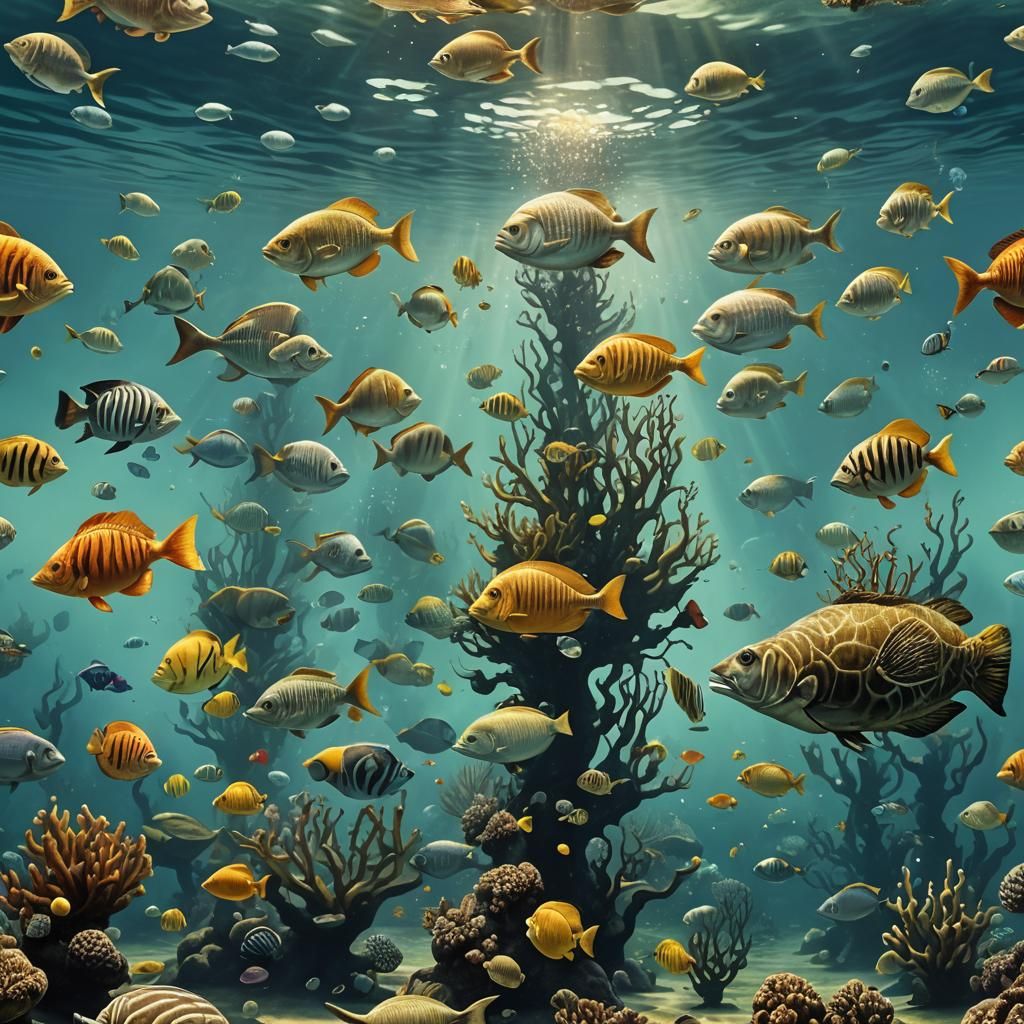 Surrealistic Oceanic Metamorphosis