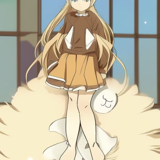 Anime Inspired Catgirl Portrait