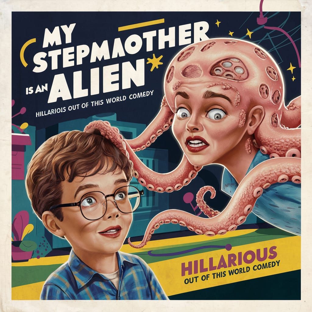 My Stepmother is an Alien Movie Poster