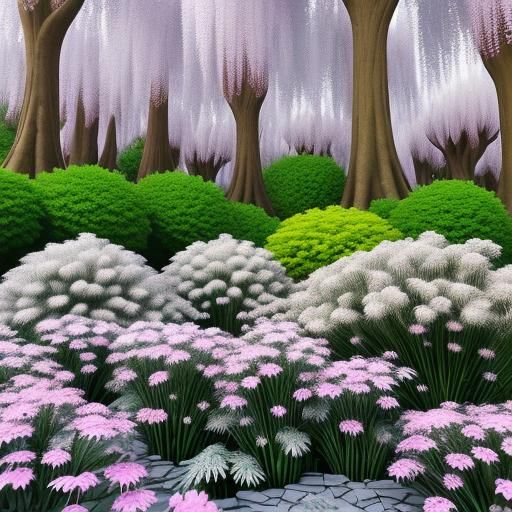 Magnificent Dark Rainforest in Perfect Oil on Canvas Detail