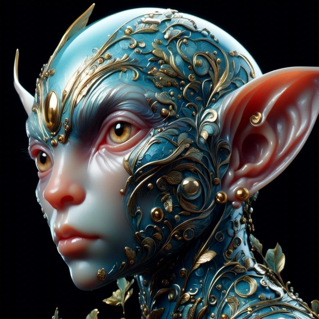 Surreal Watersoul Goddess Emerges from Hungarian Seaside Set...