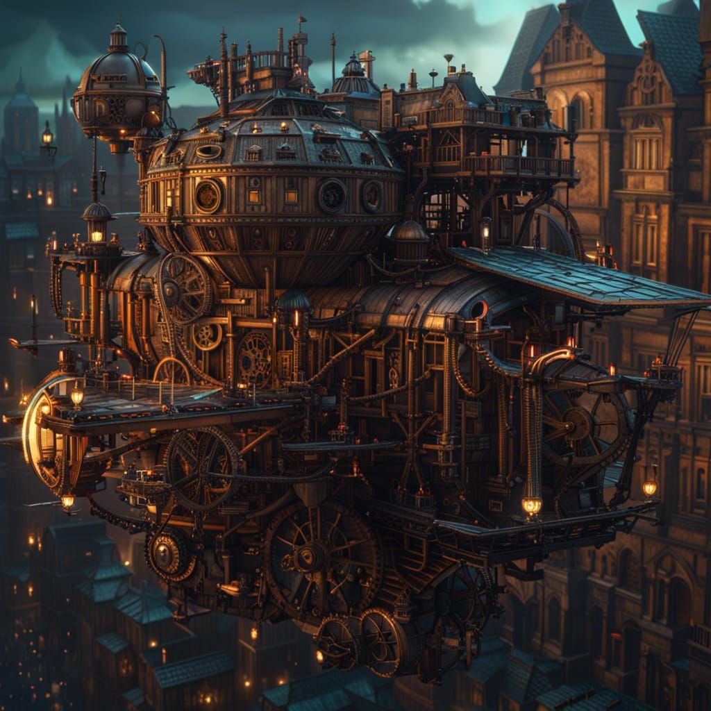 Da Vinci's Futuristic Flying Machine Soars Over Medieval Met...