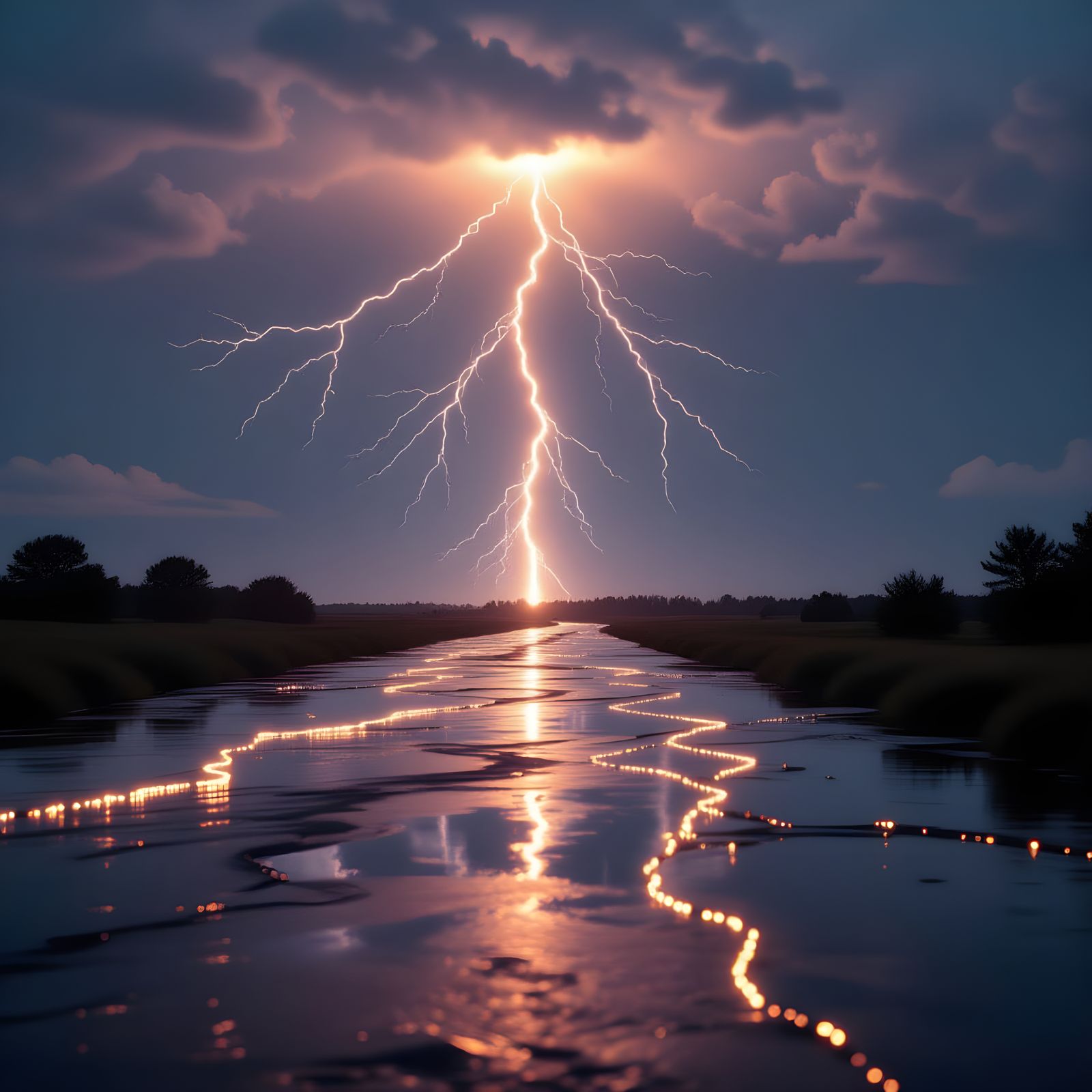 Lightning Bolt Reveals Glowing Rivers Cinematic Film Still