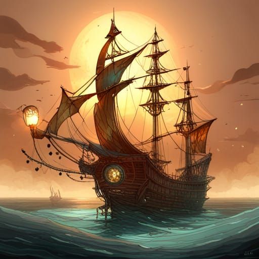 Epic Digital Painting in Intricately Detailed 3D Style