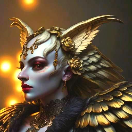 Angelic Infant in Heavenly Attire