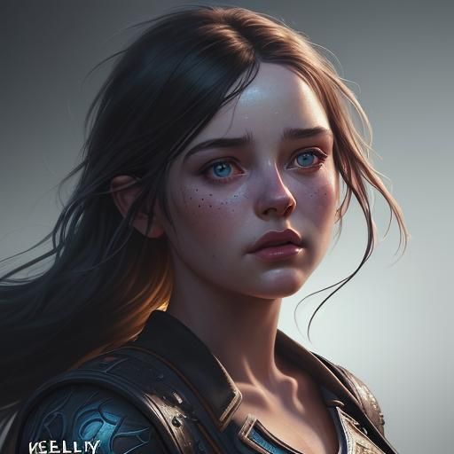 Hyperrealistic Concept Art of Lilah Kelly