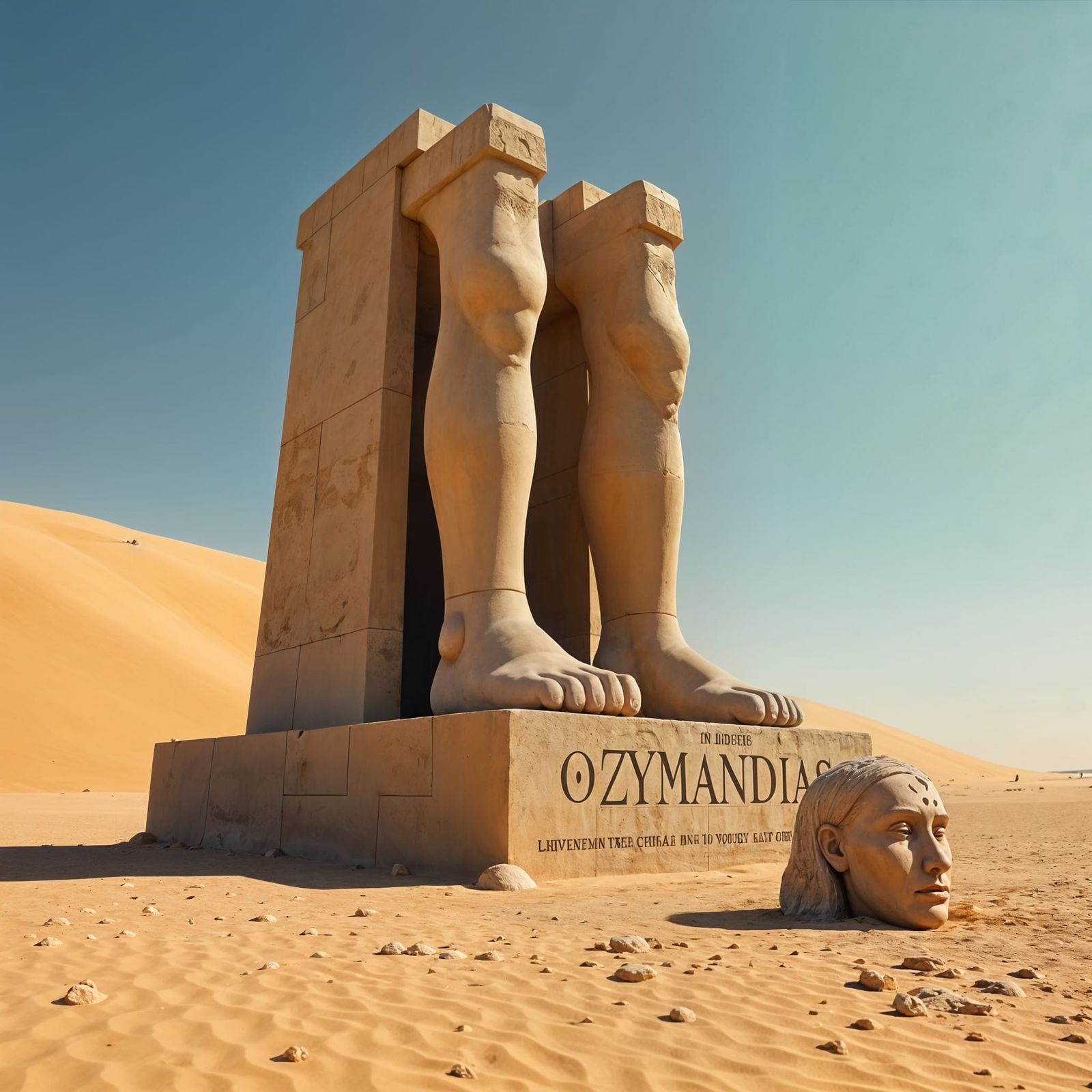 Fallen Colossus of Ozymandias