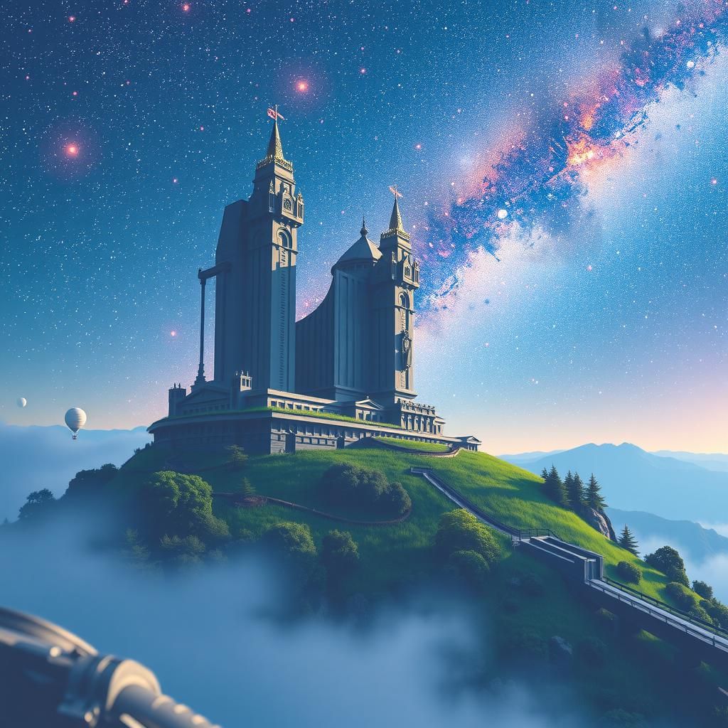 Galactic Chaos Erupted in a Cosmic Venture 🌊🚀👽💻🎨📚💸🔴�...