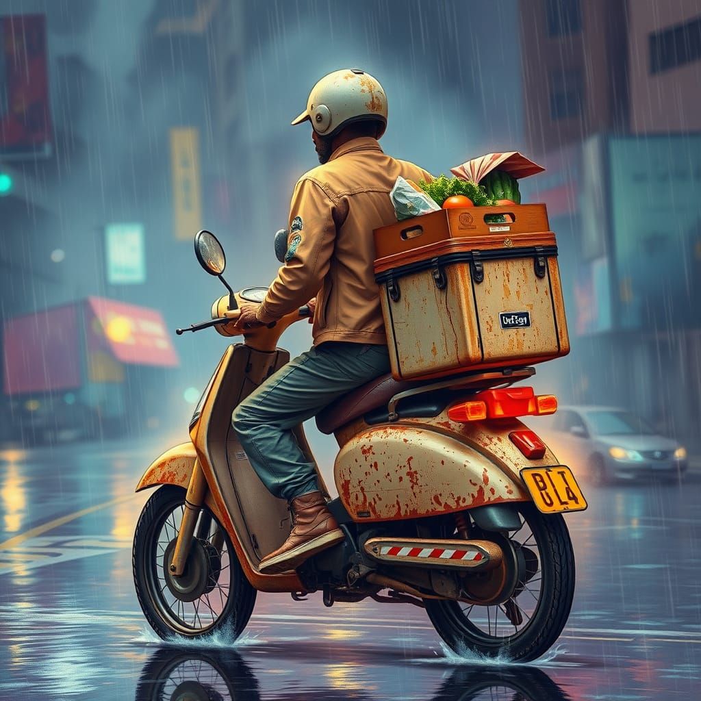 SUPERMARKET DELIVERY MAN (only in South Africa?)