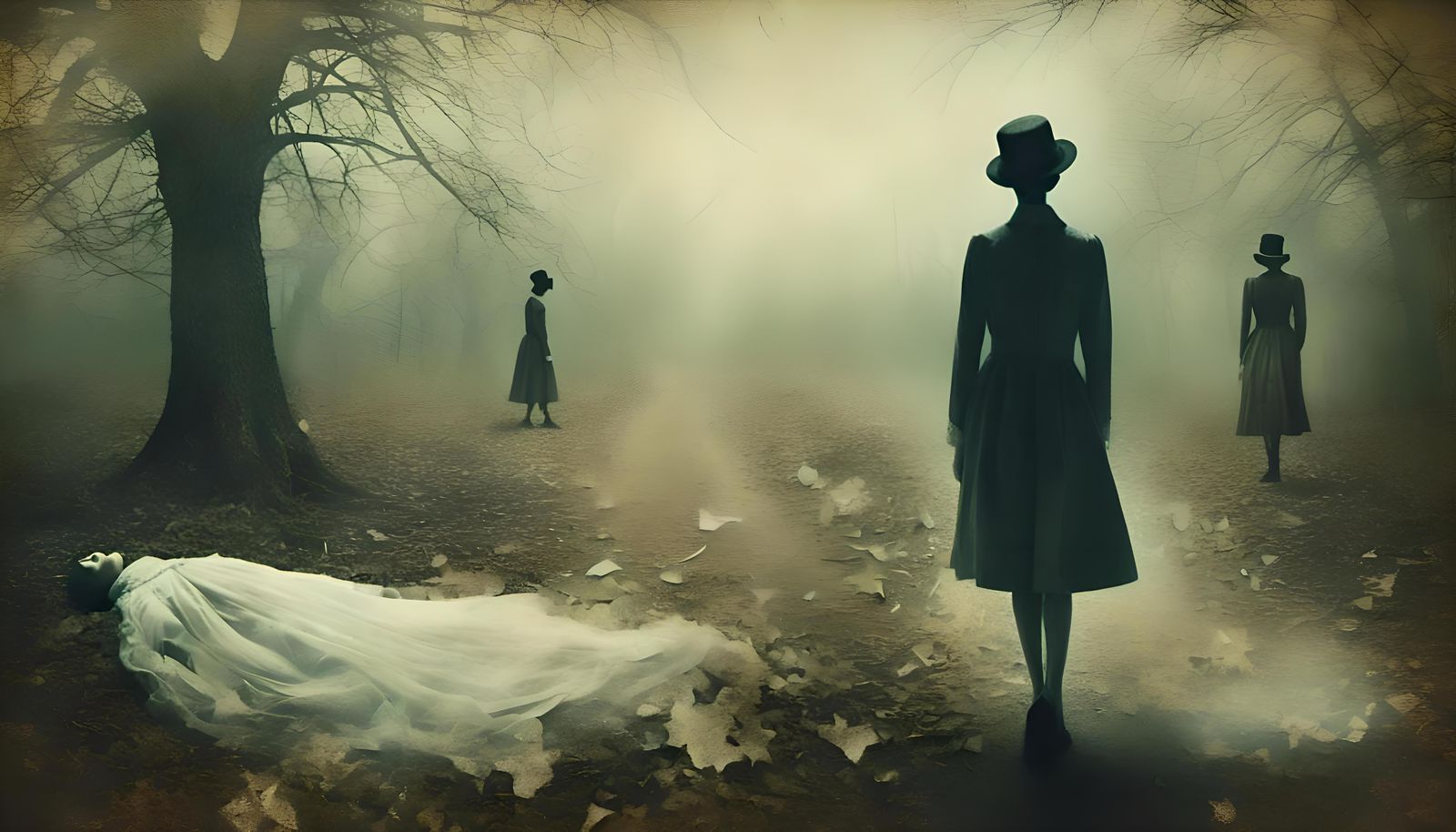 Surreal Dreamscape Captured in Unsettling Double Exposure Ph...