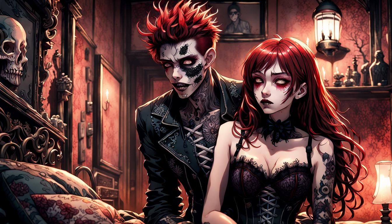 zombie couple