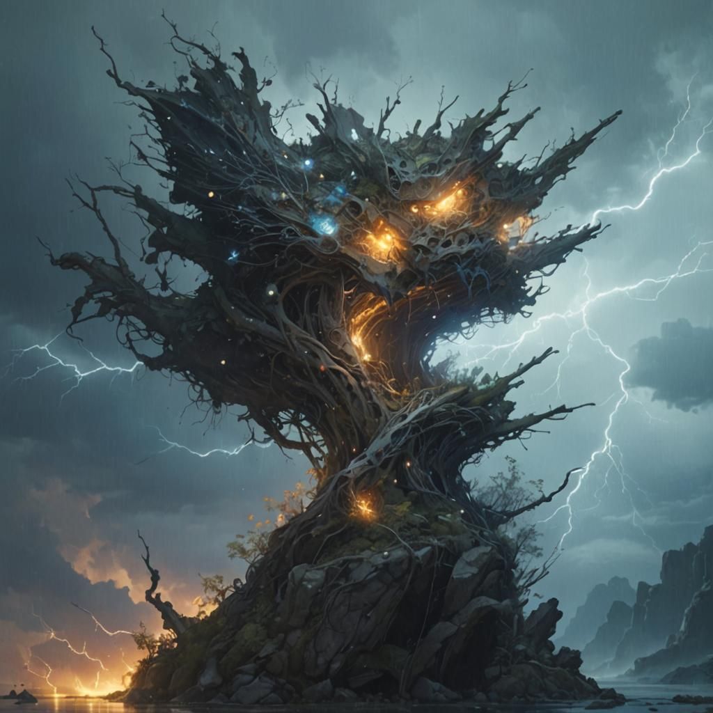 Electric Storm Goddess Unveiled in Fury